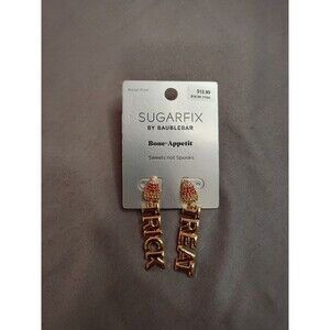 Women's Sugarfix by Baublebar Bone Appetit Trick or Treat Earrings Halloween